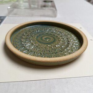 Vintage Ceramic Blueberry Casserole Dish with Lid - Perfect for Baking